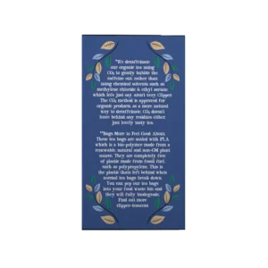 Decaf Teabags box side 1