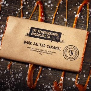 Dark Salted Caramel Chocolate Bar