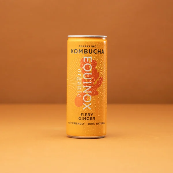 Fiery Ginger Kombucha 25cl can