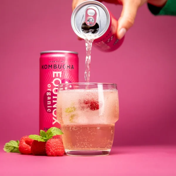 Kombucha serving suggestion