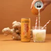 Fiery Ginger Kombucha serving suggestion