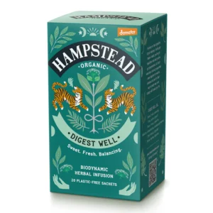 Zero Waste Shop | Organic Plastic-Free Products | Natural Weigh, Wales 10 Organic & Biodynamic Digest Tea Bags - pack of 20