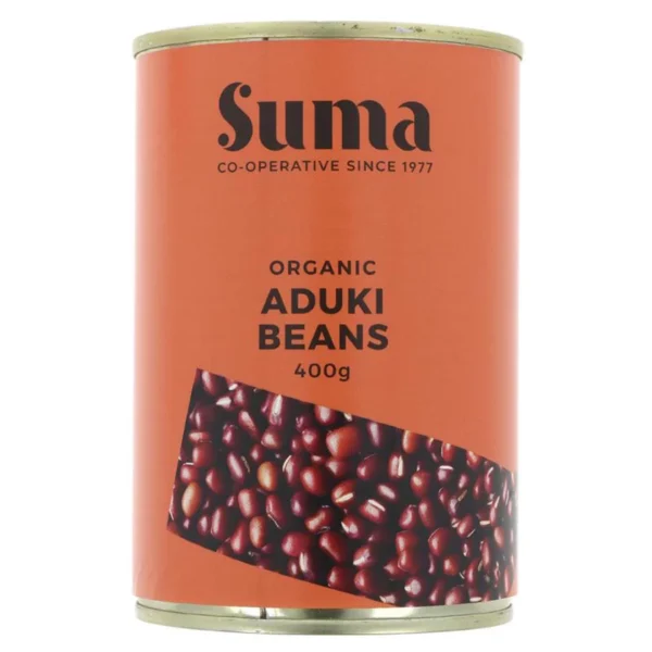 Organic aduki beans - 400g can