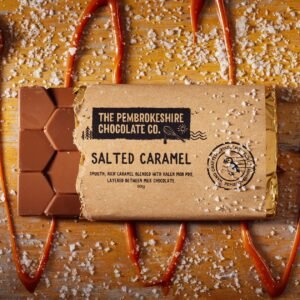 Zero Waste Shop | Organic Plastic-Free Products | Natural Weigh, Wales 11 Salted Caramel Chocolate Bar