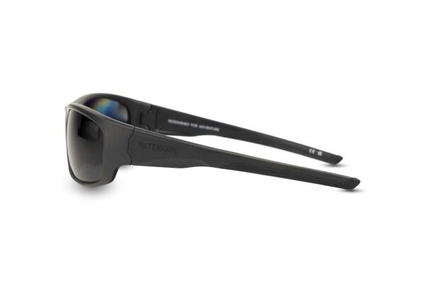 Mylor Black Wrap Around Sunglasses - side view