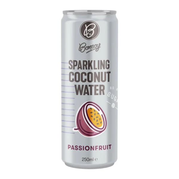 Bonsoy Coconut Water Passionfruit can