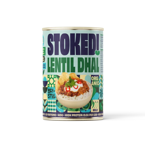 Stoked! Lentil Dhal tinned ready meal