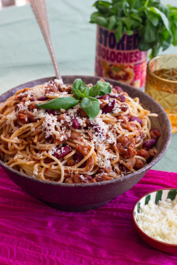 Stoked! Bolognese serving suggestion 3