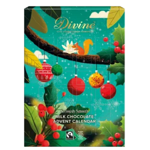 Divine Milk Chocolate Advent Calendar – 85g 1 Divine Milk Chocolate Advent Calendar