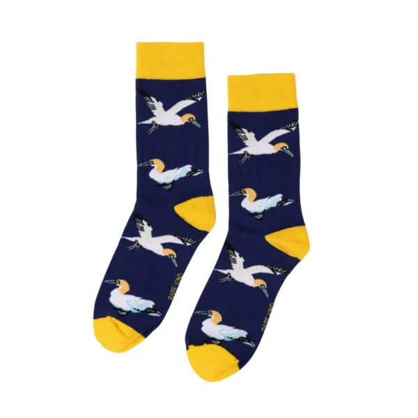 Bare Kind Save the Gannet Bamboo Socks